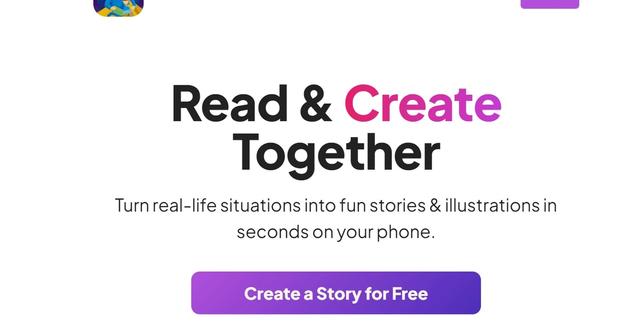 StoriesForKids - Create stories & illustrations from real-life situations on your phone.