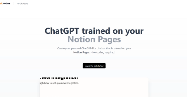 AskNotion - ChatGPT trained on your Notion Pages
