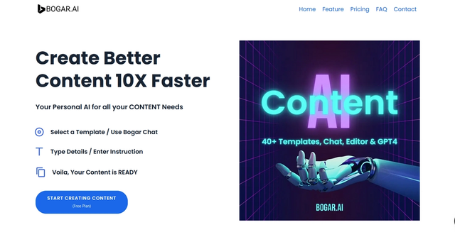 Bogar.AI - Create Better Content 10X Faster