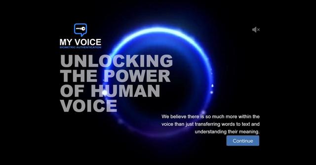 My Voice AI - Real-time speaker verification for voice conversations.
