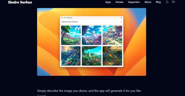 Amazing AI - Generate images from text using Stable Diffusion locally on your Mac