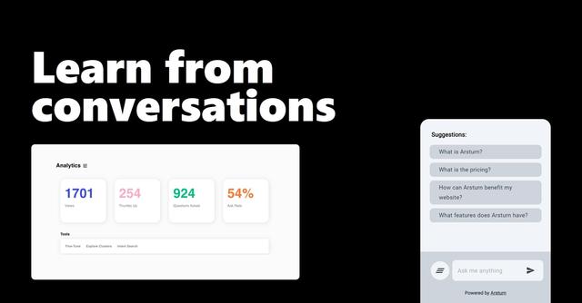 Arsturn AI - Create a ChatBot for Your Website in 1 Minute.