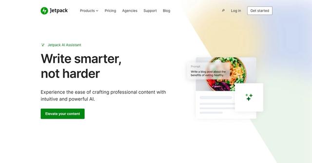 Jetpack AI - Experience the ease of crafting professional content with intuitive and powerful AI.