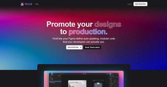 Vivid - Vivid is a in-browser visual editor that simplifies web styling and development.