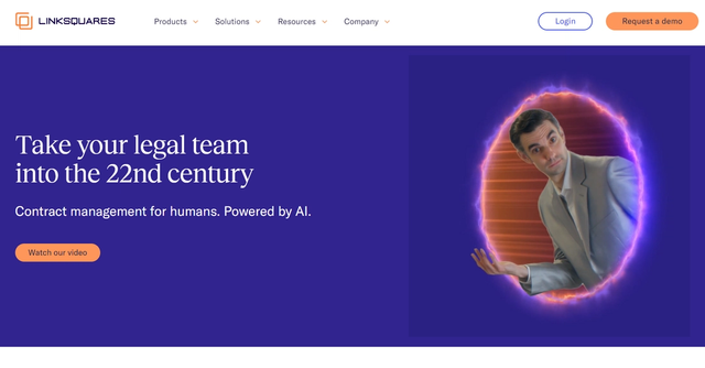 Linksquares - Contract management for humans. Powered by AI.