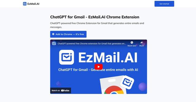 EzMail - Automated personalized email drafting.