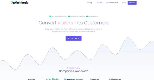OptinMagic - Covert Visitors Into Customers