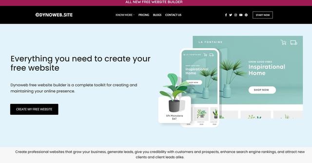 Dynoweb.Site - Professional Websites Made Easy - No Coding Required