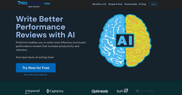 Proformis - Write better performance reviews with AI.