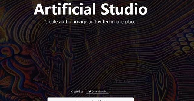 Artificial Studio - AI-Powered Creative Suite for Image, Video, and Audio Projects.