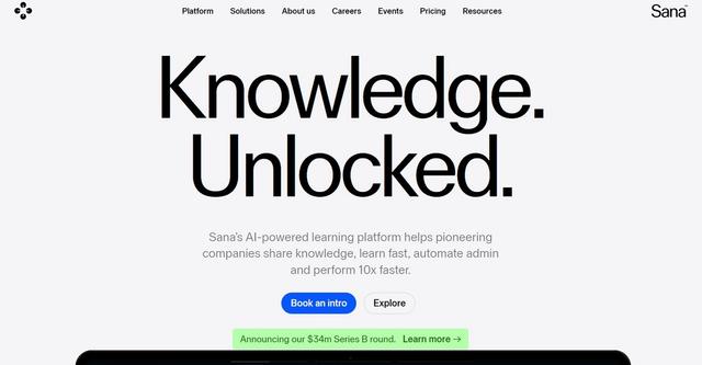 Sana Labs - AI-powered learning platform for pioneering companies