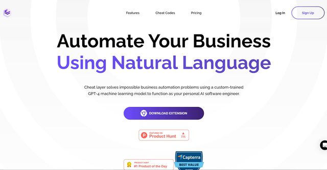 Cheat Layer - No-code automation with ML to solve complex business problems