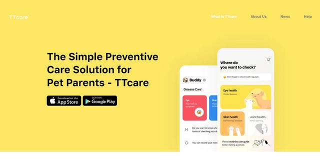 TTcare - TTcare is an AI-powered health care app designed for pets and their owners.