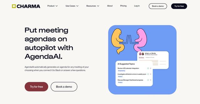 AgendaAI - Created meeting agenda automatically.