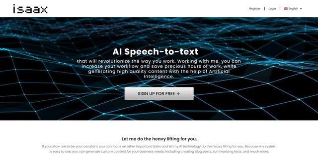 Isaax - Text and image generation for business.