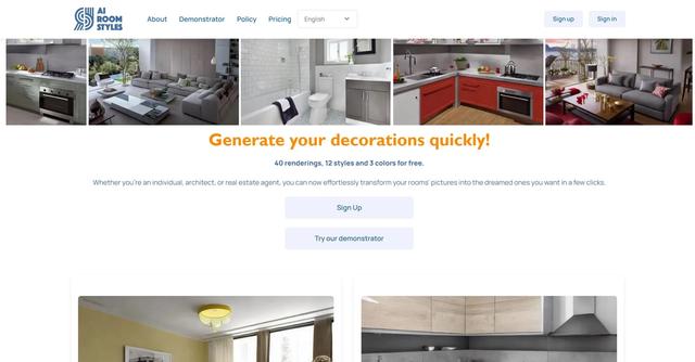 AI Room Styles - Generate your decorations quickly!
