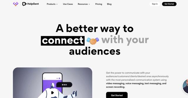 HelpGent - Cutting-edge tool for asynchronous communication with exclusive features