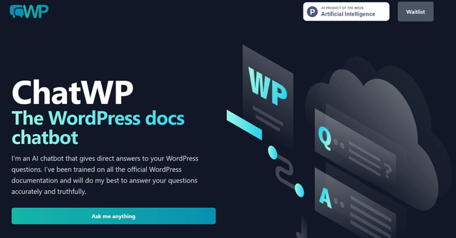 ChatWP - The WordPress docs chatbot