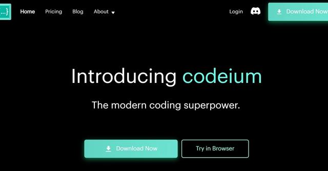 Codeium - AI-powered code acceleration toolkit to code smarter, not harder.
