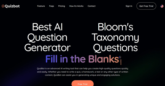 Quizbot.ai - AI based question, test generator