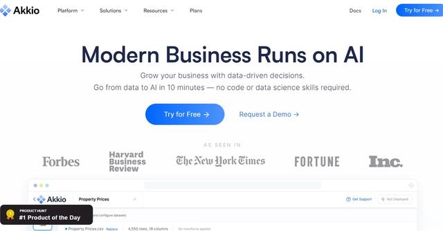 Akkio - Modern Business Runs on AI