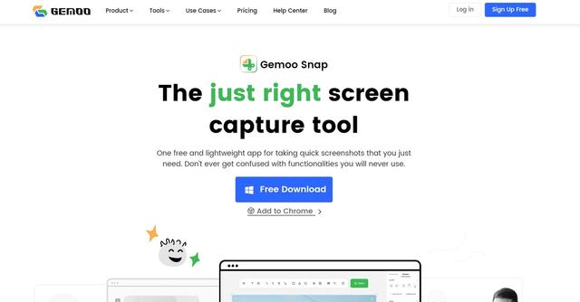 Gemoo Snap - A Free "Swiss Army Knife" for Your Screenshot Tasks