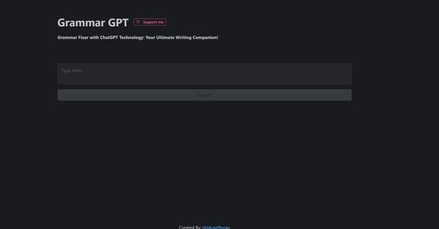 GrammarGPT - Writing Companion that gives Editing and Real-time Suggestions