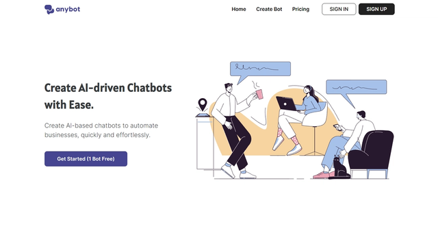 Anybot - Create AI-driven Chatbots with Ease