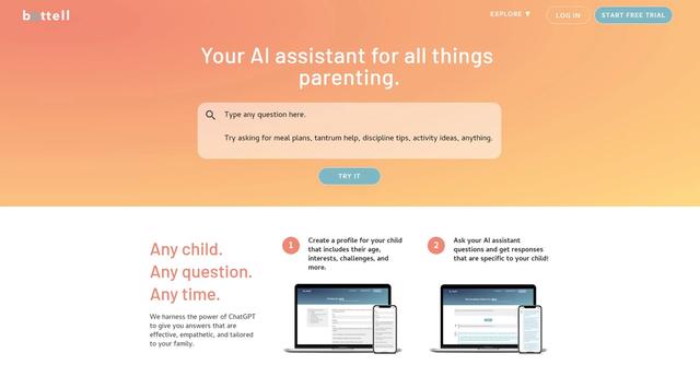 Bottell - Your AI assistant for all things parenting.