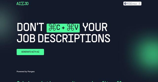 AI:JD - Attract more candidates with a customized JD