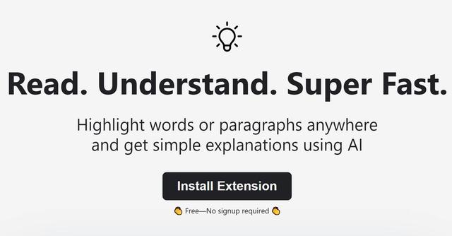 Tooltips AI - Read. Understand. Super Fast.