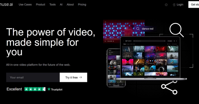 Muse.ai - Next-gen video platform with AI-powered content search and an AI assistant.