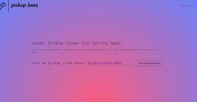 Pickup lines - Great Pickup Lines for Dating Apps
