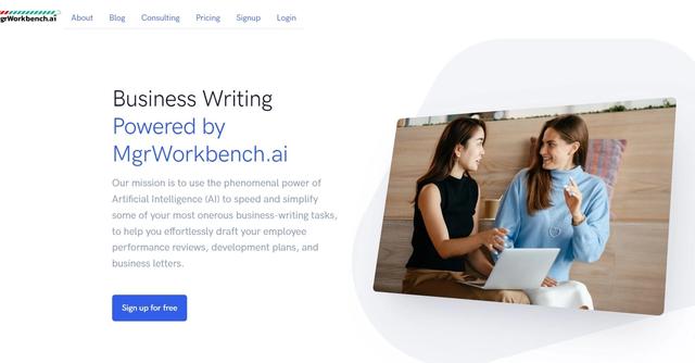 MgrWorkbench.ai - Speed and simplify some of your most onerous business-writing tasks