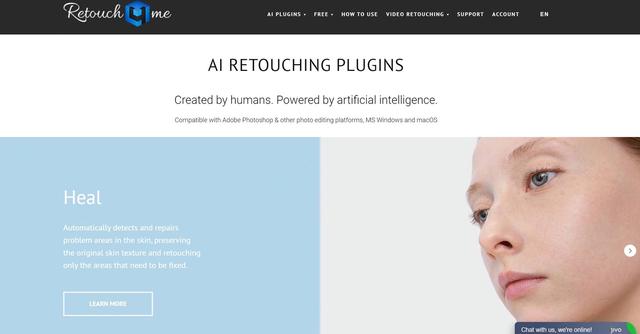 Retouch4Me - AI-powered Retouching Plugins for Professional Photo Editing