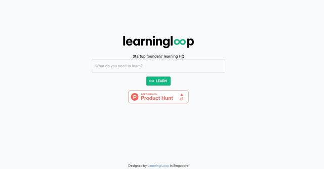 Learningloop - Start-up founders' personalized GPT understanding.