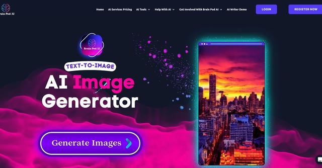 AI Image Generator - AI Image Generator by Brain Pod AI is an advanced tool that uses artificial intelligence to quickly and easily generate various types of digital images based on text prompts.