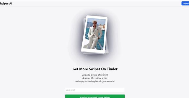Swipes AI - Swipes AI is an AI-based tool specifically designed to help individuals using Tinder to get more swipes.