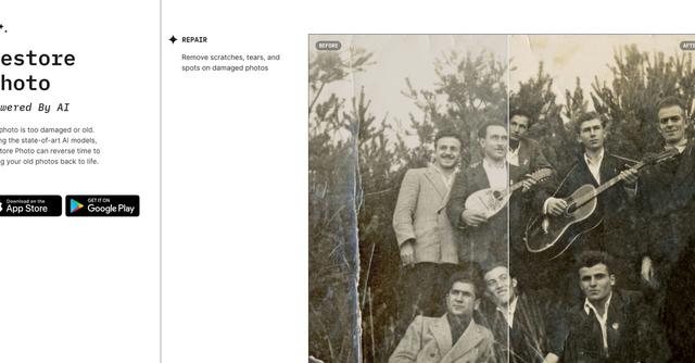 Restore Photo AI - Restore Photo is a powerful photo editor that brings your joyful memories to life