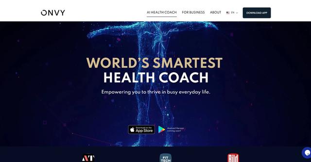 Onvy - ONVY is an AI-powered health and performance optimization tool that offers personalized advice and guidance to help users improve their physical and mental health.