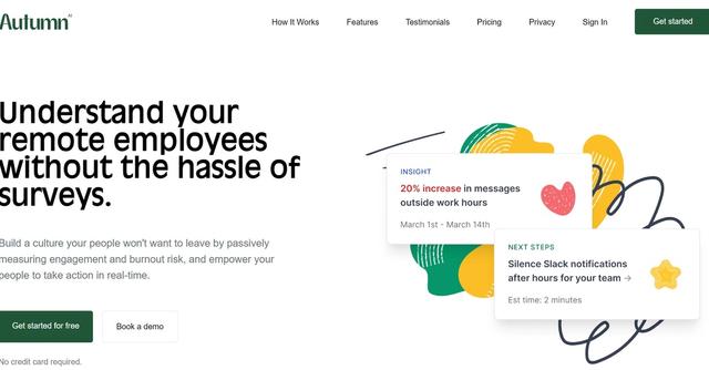 Autumn AI - Automate burnout prevention with AI-driven insights and 1:1 prompts