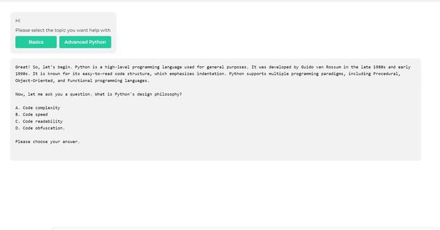 AI tutor by UUKI - Revolutionise Python Learning with Personalised AI Tutor
