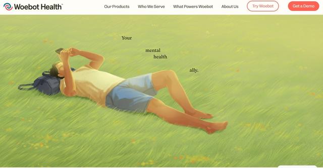 Woebot Health - AI-powered mental health ally backed by clinical research.