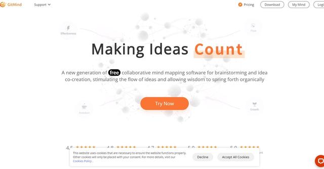GitMind AI - Boost Your Mind Mapping Speed with GitMind's AI-Powered Tool