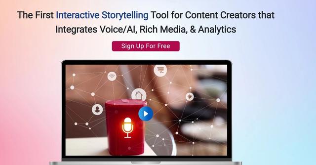 iStory - Interactive storytelling with voice, rich media, and analytics