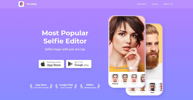 FaceApp - FaceApp is a photo-editing application that offers a wide range of filters to edit portraits and transform faces, making it a popular and fun photo editing app with millions of downloads worldwide.