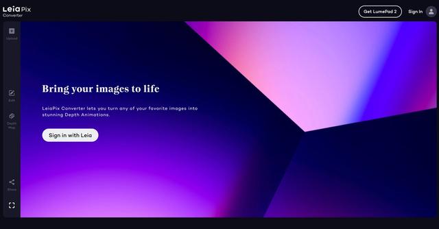 LeiaPix - Image to 3D animation