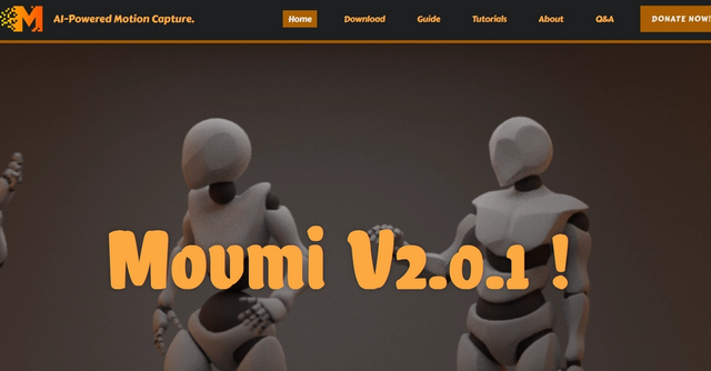 Movmi - Free human motion capture software for 3D animators.