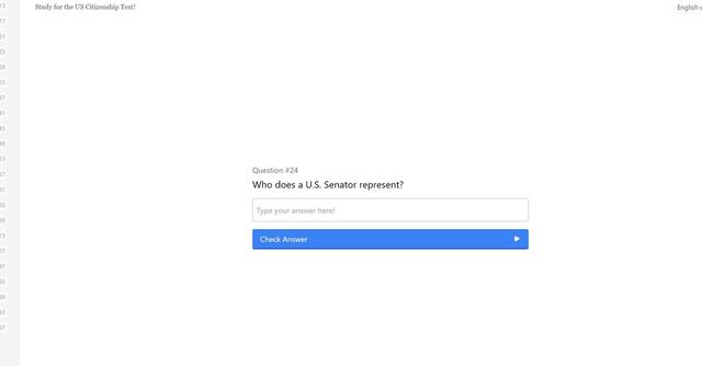 StudyforCitizenship - Helps prepare one with US citizenship-related questions with the right answers.