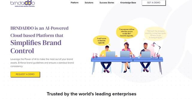 Brndaddo - AI-Powered Cloud based Platform that ​​ Simplifies Brand Control